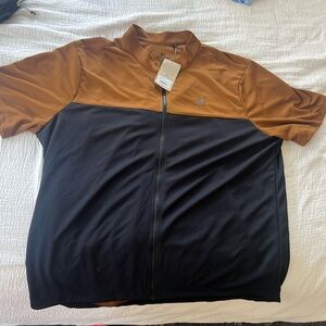 Bronze biking jersey